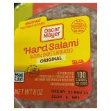 Oscar Mayer Hard Salami Pack (4 Packs of 8oz Each)