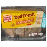 Oscar Mayer Deli Fresh Rotisserie Seasoned Chicken Breast 22oz Mega Pack - Set of 2