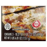 E - 3 Pack Bellatoria Ultra Thin Crust Sausage Italia Pizza