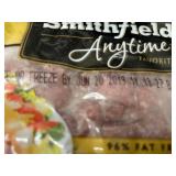 Set of 4 Smithfield Anytime Favorites Diced Ham 1 lb Packs