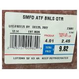 Smithfield Hickory Smoked Boneless Ham - 2 Units Approx 4 LBs total