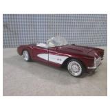(FS) Diecast Metal 1957 Corvette 7"...