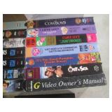 (EW3) Assortment of VHS Movies Some...