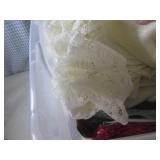 (G-1) Tote Full of Assorted Tablecl...