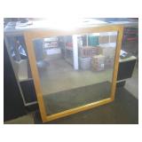 (FS) Mirror with Wood Frame 39 1/4"...