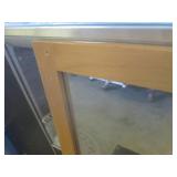 (FS) Mirror with Wood Frame 39 1/4"...