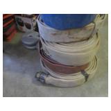 (EW4) 8 Assorted Fire Hoses...