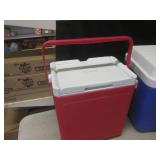 (EW6) 2 Coleman Coolers - Red Party...