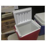 (EW6) 2 Coleman Coolers - Red Party...