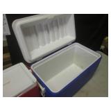 (EW6) 2 Coleman Coolers - Red Party...
