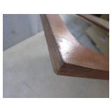 (A-4) Vintage Wood Frame Mirror - H...