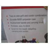 (A-3) 2 In 1 Cooler / BBQ Grill Com...