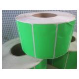 (BSB) 3 Rolls of Green 2" x 4" Labe...