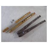 (EC1) 2 Bamboo Flutes and 2 Gili Re...