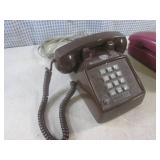 (EW4) 2 Vintage Push Button Dial Te...