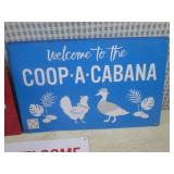 (EC1) 3 Tin Signs 11" x 7" Each...