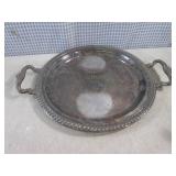 (BS) Assorted Silverplated - Tray, ...