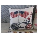 (BS) 2 Small Throw Pillows and Hors...