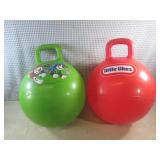 (EW3) 2 Little Tikes Bounce Balls...