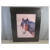 (A-4) Wendi Luhmann Horse Print "Wi...