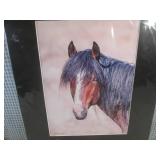 (A-4) Wendi Luhmann Horse Print "Wi...