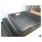 (EW5) 2 Foldable Plastic Crates 24"...