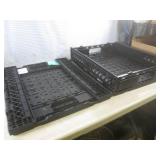(EW5) 2 Foldable Plastic Crates 24"...