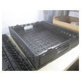 (EW5) 2 Foldable Plastic Crates 24"...