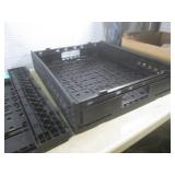 (EW5) 2 Foldable Plastic Crates 24"...