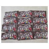 (B-3) 12 Bags of Milk Chocolate M&M...