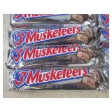 (B-1) 12 - 3 Musketeers Candy Bars ...