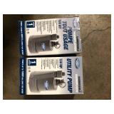 Lot of Superior Pump 1/4 HP Submersible Thermoplastic Utility Pump   Customer Returns See Pictures