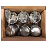 HALO H27 6 in. Aluminum Recessed Lighting Housing for Remodel Shallow Ceiling Insulation Contact Air-Tite (6-Pack)    Customer Returns See Pictures