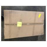 Elkay Crosstown 36 in. Farmhouse/Apron-Front Single Bowl 18 G Polished Satin Stainless Steel Kitchen Sink Kit w/ Accessories Customer Returns See Pictures