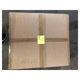 LORDEAR 25 in. Drop-In Single Bowl Matte Black Granite Composite Kitchen Sink with Bottom Grids and Strainer   Customer Returns See Pictures