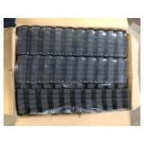 CAP Black 24 in. W x 24 in. L x 1 in. Thick EVA Foam Double-Sided T Pattern Gym Flooring Mat (18 Tiles/Pack) (72 sq. ft.)  Customer Returns See Pictures