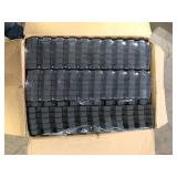 CAP Black 24 in. W x 24 in. L x 1 in. Thick EVA Foam Double-Sided T Pattern Gym Flooring Mat (18 Tiles/Pack) (72 sq. ft.)  Customer Returns See Pictures