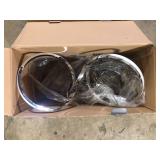 Artika Swirl 30-Watt 1 Light Chrome Modern Integrated LED Pendant Light Fixture for Dining Room or Kitchen  Customer Returns See Pictures