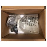 Home Decorators Collection Knollwood 7 in. 1-Light Black Bronze Vintage Brass Accents Industrial Mini Pendant Light for Kitchen  Customer Returns See Pictures