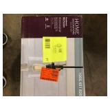 Home Decorators Collection Knollwood 7 in. 1-Light Black Bronze Vintage Brass Accents Industrial Mini Pendant Light for Kitchen  Customer Returns See Pictures