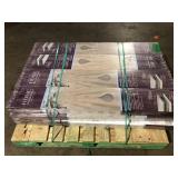 11 Boxes of Home Decorators Collection Larkmead Oak 12mm T x 7.56 in. W Waterproof Laminate Wood Flooring (15.95 sq. ft./Case)    Customer Returns See Pictures