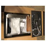 Glacier Bay 33 in. Drop-In Single Bowl 18-Gauge Stainless Steel Workstation Kitchen Sink with Waterfall and Pull-Down Faucet Damaged  Customer Returns See Pictures