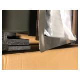 Glacier Bay 33 in. Drop-In Single Bowl 18-Gauge Stainless Steel Workstation Kitchen Sink with Waterfall and Pull-Down Faucet Damaged  Customer Returns See Pictures