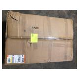 Glacier Bay 33 in. Drop-In Single Bowl 18-Gauge Stainless Steel Workstation Kitchen Sink with Waterfall and Pull-Down Faucet Damaged  Customer Returns See Pictures