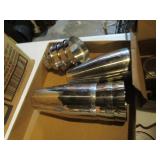 Shot Glasses, Shaker, Cribbage