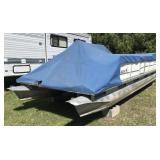1987 Playbuoy Scotty 24' Pontoon