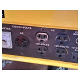 Champion Gasoline-Powered Generator | 120/240V 12VDC (Yellow/Black) (Never Used)