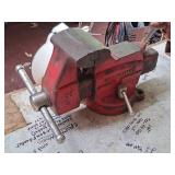 Bench Vise 4"-grip (Red)