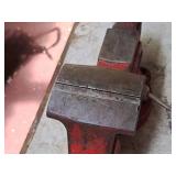 Bench Vise 4"-grip (Red)