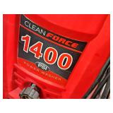 Clean Force 1600-PSI Pressure Washer CF1400 (Red/Black)